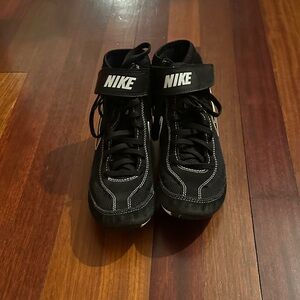 Nike Black and White indoor sports shoes